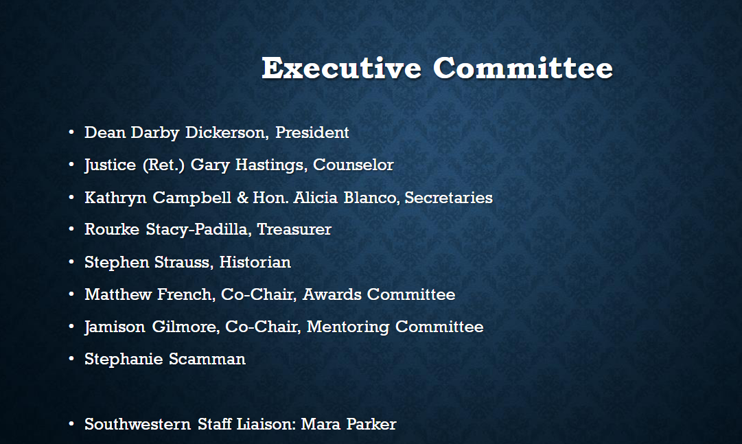 Executive Committee Members